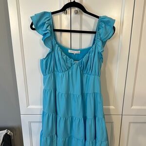 Endless Rose Blue Mini Dress